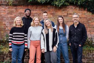 Team photo for website